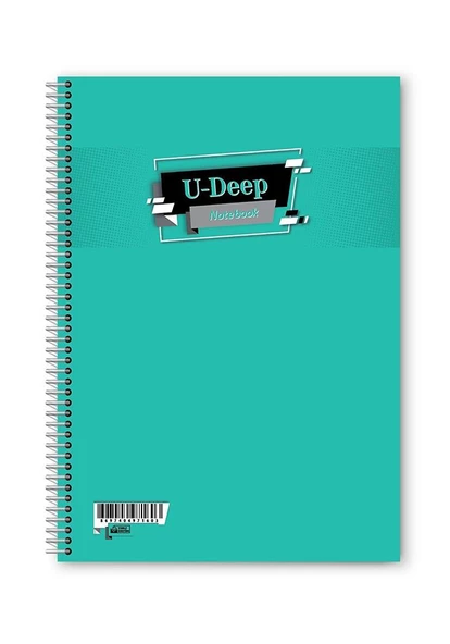 Kareli 72 Yaprak Spiralli Defter A4 Boy Plastik Kapak (1 Adet ) - 8