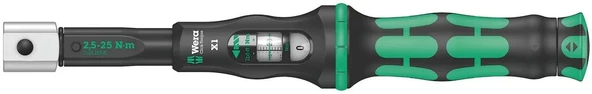 Wera X1 Tork Anahtarı 2,5-25 Nm 05075651001