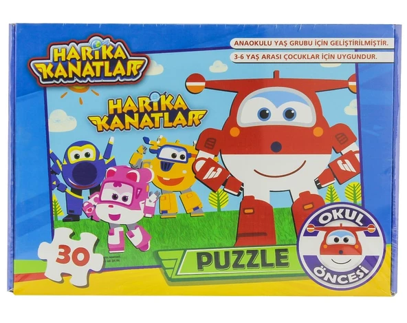 Harika Kanatlar Okul Öncesi Puzzle