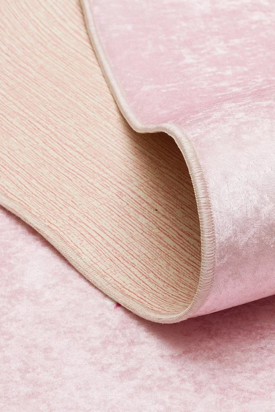 Frenda Home Unıcorn Kaymaz Deri Taban Dekoratif Çocuk Odası Halısı  PEMBE 120X180 - 4