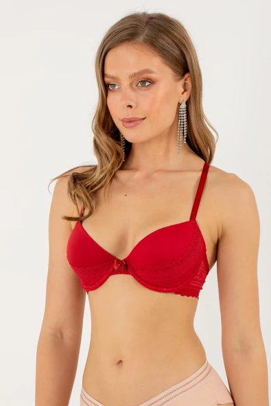 Miorre Softness Dolgusuz Dantel Detaylı Sütyen - 8