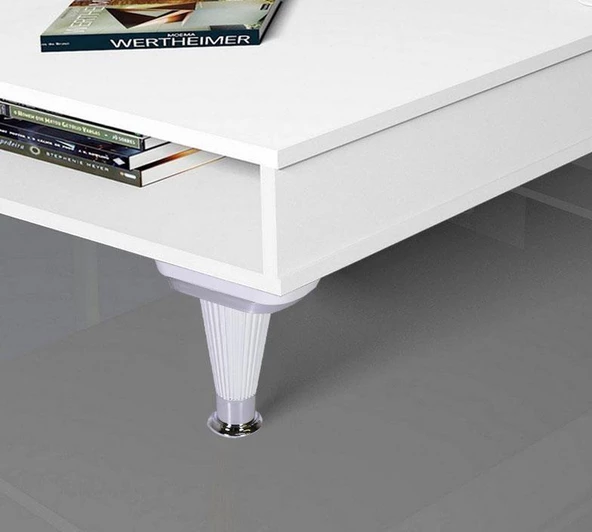 Mobilya Kanepe Puf Sehpa Koltuk Ayağı 15 cm Baza Ayak - 5