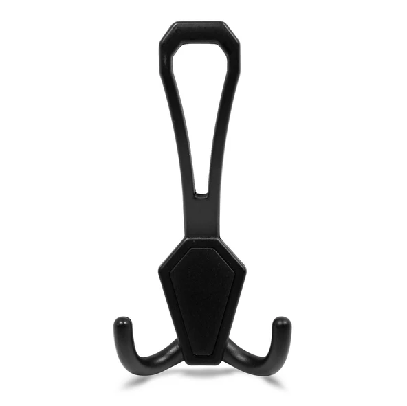 Villa Portmanto Vestiyer Duvar Askısı Siyah Dolap Elbise Askılığı (4 ADET) - 2