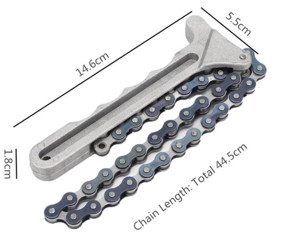Nt Tools Zincirli Filtre Sökme Anahtarı 9" Filitre Takma Anahtarı - 5