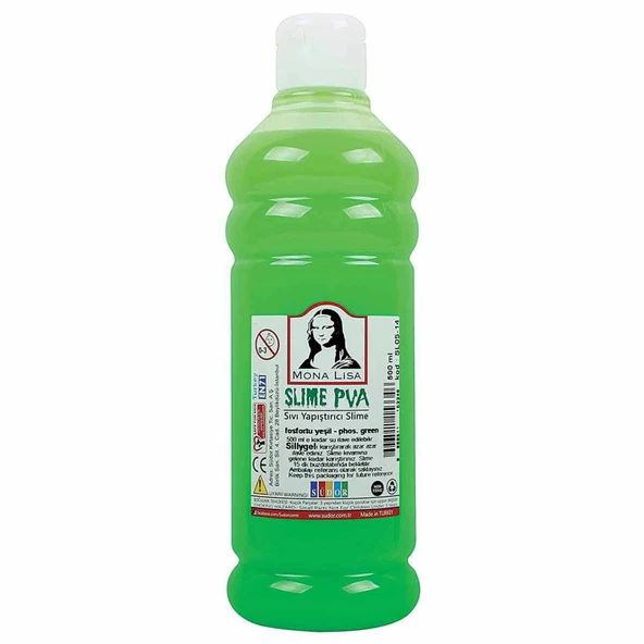 Südor Slime Jeli Fosforlu Yeşil 500ml Sl05-14 (1 adet)