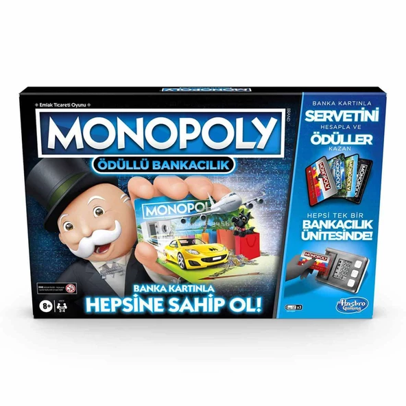 HASBRO E8978 MONOPOLY ODULLU BANKACILIK*6