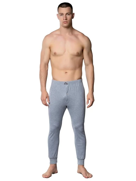 Gümüş Erkek İnterlok Kışlık Alt İçlik - 2