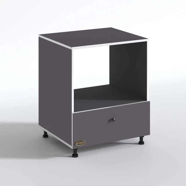 Kenzlife ocak dolabı bennu gri 85*70*60 XLARGE kapaklı hazır mutfak klasik setüstü ocak için sabit tabla - Resim 3