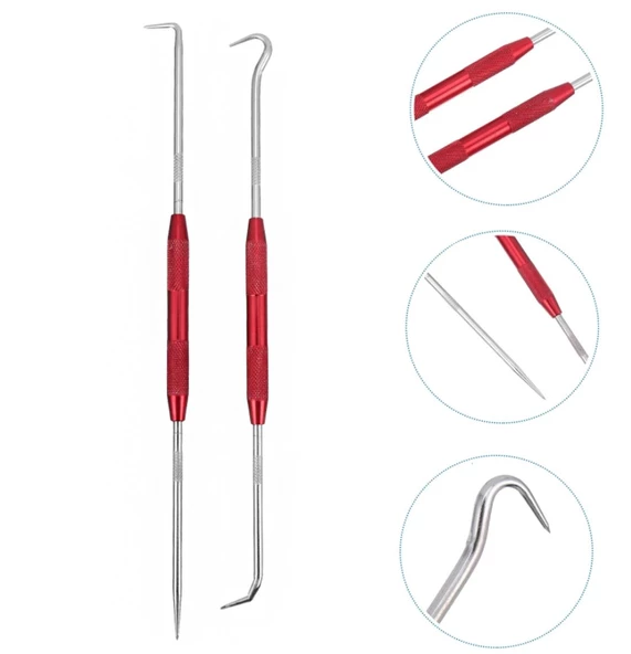 Nt Tools Oto Yağ Keçesi Conta Ring Çıkartma Kancası Hobi 2 PARÇA - 3
