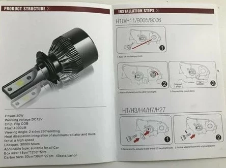 Niken Led Xenon Ampul EVO H1 H3 H4 H7 H11 H15 H27 9005 9006 - 5