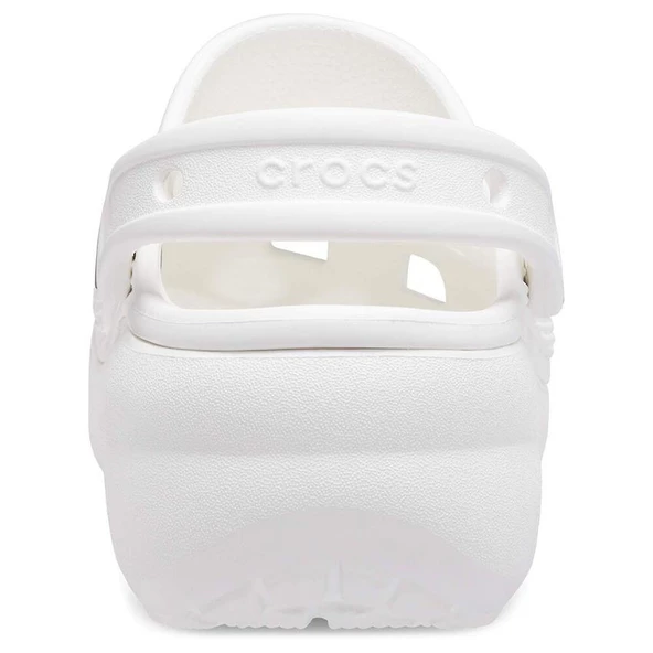 Crocs Classic Platform Terlik Beyaz 206750-100 - 4