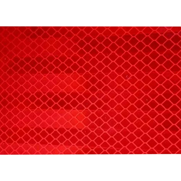 Reflektörlü Reflektif Fosforlu Şerit Bant Petekli Reflekte İkaz Bandı 2 METRE - 8