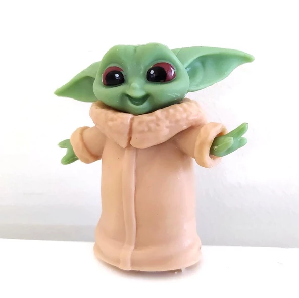 Star Wars 3D Baby Yoda Mini Figür Oyuncak 6cm 9144