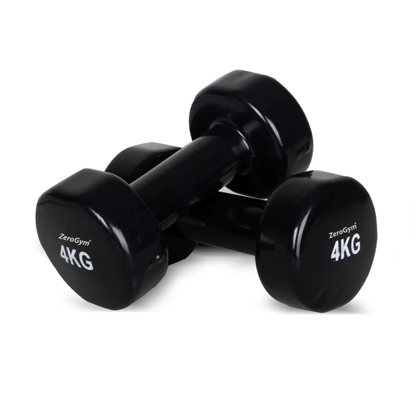 ZeroGym VD4 Vinyl Demir Dambıl 4Kg 1 Adet - 3