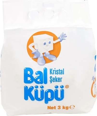 Balküpü TOZ şeker 3 Kg