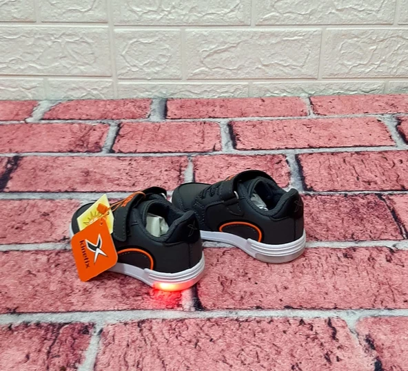 Kinetix Romer Gri Çocuk Sneaker Erkek Bebe Spor - Resim 4