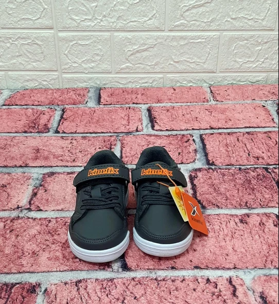 Kinetix Romer Gri Çocuk Sneaker Erkek Bebe Spor - Resim 5