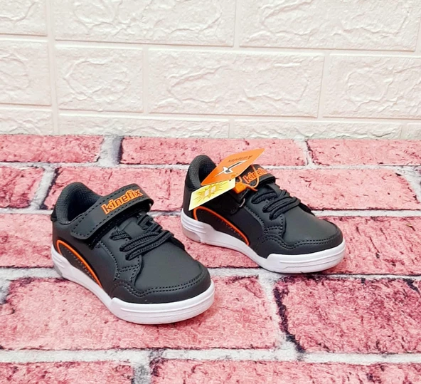 Kinetix Romer Gri Çocuk Sneaker Erkek Bebe Spor - Resim 2