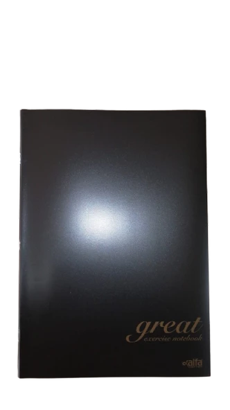 Çizgisiz 60 Yaprak Plastik Kapak A4 Boy Defter - 7