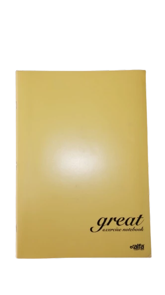 Çizgisiz 60 Yaprak Plastik Kapak A4 Boy Defter - 6