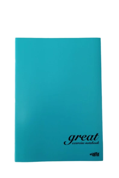 Çizgisiz 60 Yaprak Plastik Kapak A4 Boy Defter - 3