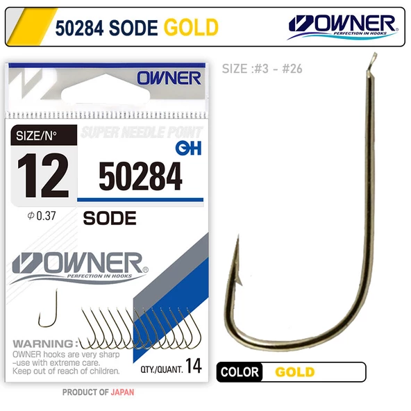Owner 50284 Sode Gold İğne - 2