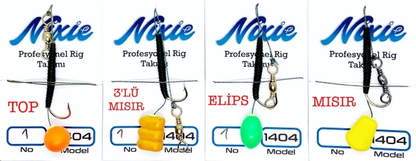 NİXİE PROFESYONEL SAZAN RİG TAKIMI - 2