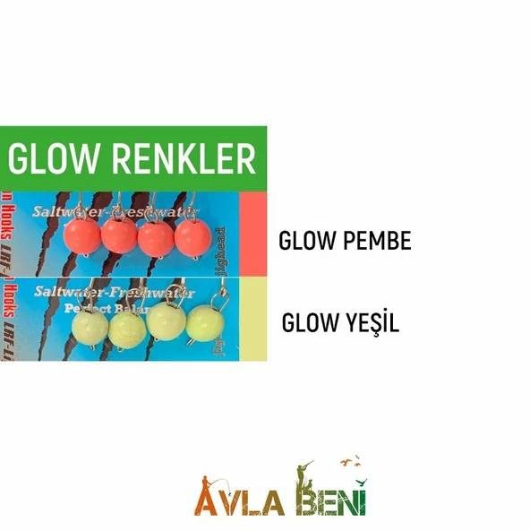 SAFİR DÜZ UV ve GLOW JİG HEAD - 3