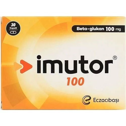 Imutor Beta Glukan 30 Kapsül