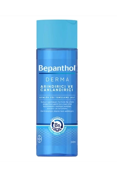 Bepanthol Derma Arındırıcı ve Canlandırıcı 200 ml Yüz Temizleme Jeli