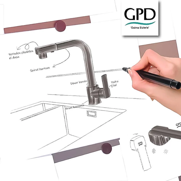 Gpd Pedra Spiralli Eviye Bataryası (Mes160) - 3