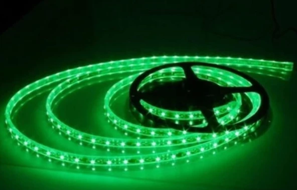5 METRE CATA CT 4483 İç Mekan 12V 10 Çipli Şerit Led Yeşil Işık - 4