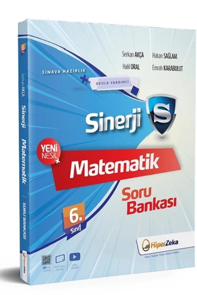 Hiper Zeka 6.Sınıf Sinerji Matematik Soru Bankası