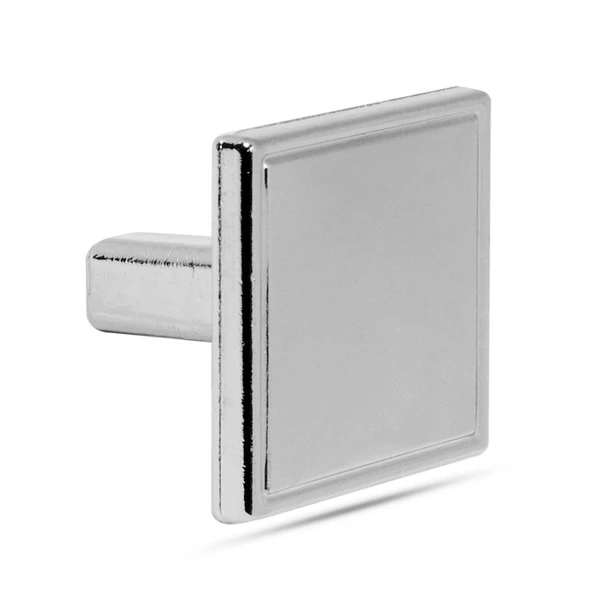 Art Düğme Kulp Kare Çekmece Mutfak Dolap Kapak Kulpu Kulbu Metal Tek Vidalı Kulp - 7