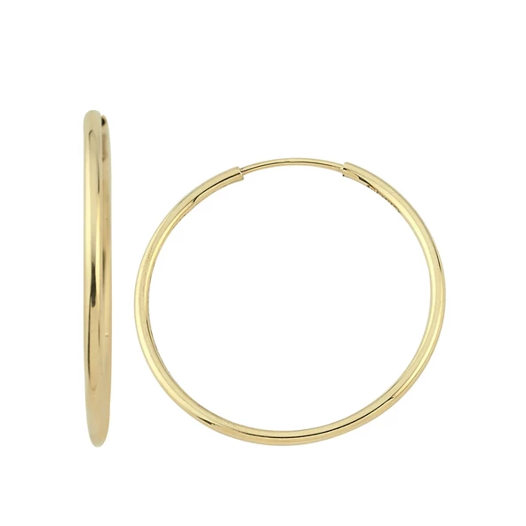Altın Halka Küpe 2,36 Gram