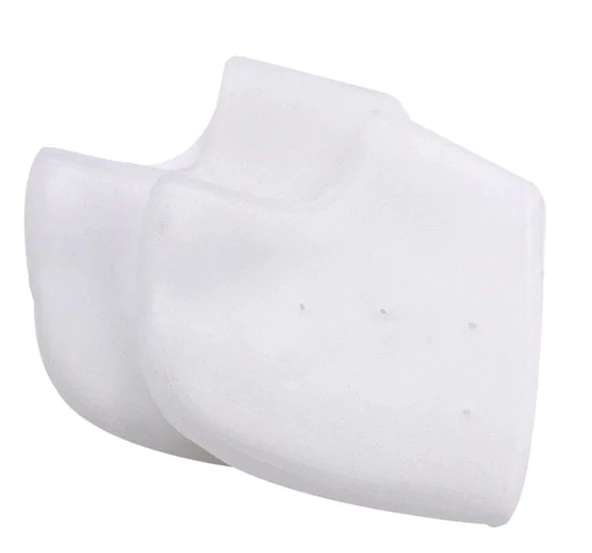 Silikon Topuk Çorabı Beyaz Renk - 2