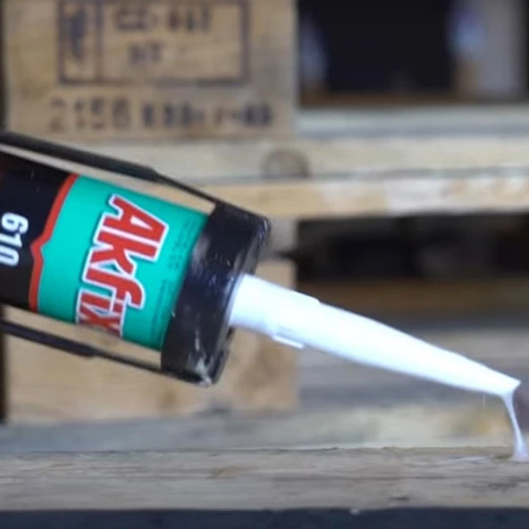 Akfix 610 Montaj Yapıştırıcı Sıvı Çivi 310 Ml - Resim 3