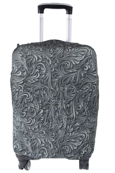 (My#01 Çiçek Desen) VALİZ İÇİN KILIF - 2