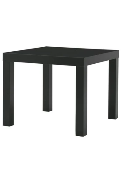 IKEA Lack Orta Yan Sehpa Masa Siyah 55x55 Cm Mobilya - 2