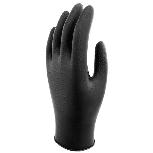 NT-İ Glove Sağlık Endüstri Otomotiv Gıda Kimyasal Nitril Eldiven XL İş Eldiveni 50 Adet (25 ÇİFT) - 2