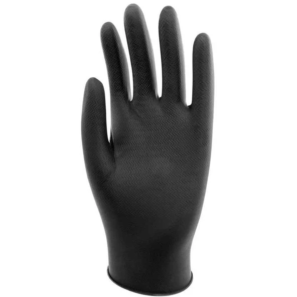 NT-İ Glove Sağlık Endüstri Otomotiv Gıda Kimyasal Nitril Eldiven XL İş Eldiveni 50 Adet (25 ÇİFT) - 3