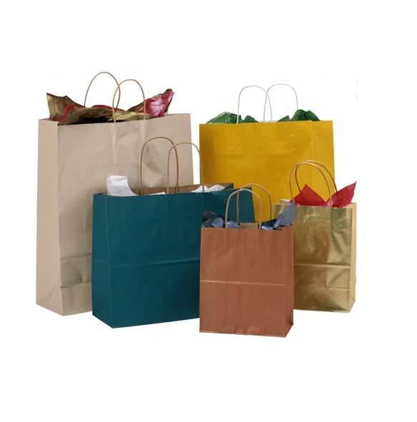 KRAFT ORTA Boy 41cm - En 32cm - Körük 12cm Perakende, Hediye Çantası (1Pk /15adet) - Resim 2