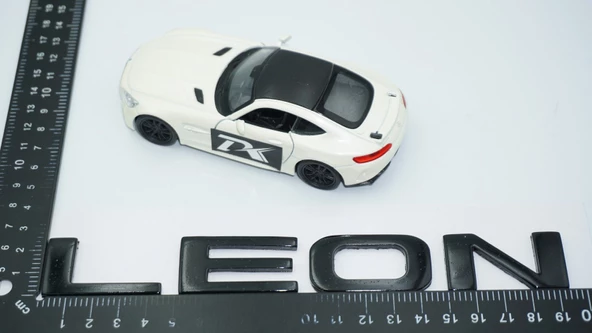 DK Tuning Leon Siyah ABS 3M 3D Bagaj Yazı Logo Seat İle Uyumlu - 2
