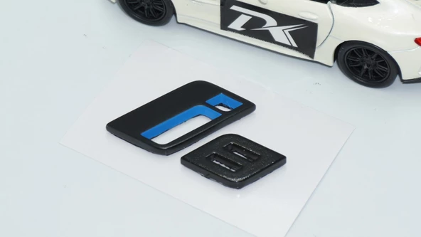 DK Tuning i8 Bagaj Siyah ABS 3M 3D Yazı Logo Bmw İle Uyumlu - Resim 4