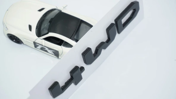 DK Tuning Ranger Wildtrak 4WD Bagaj Siyah ABS Yazı Logo Ford İle Uyumlu - 4