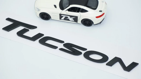DK Tuning Tucson Bagaj 3M 3D Siyah ABS Yazı Logo Hyundai İle Uyumlu - Resim 5