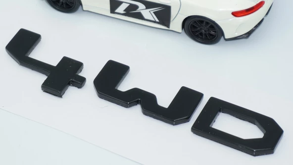 DK Tuning Ranger Wildtrak 4WD Bagaj Siyah ABS Yazı Logo Ford İle Uyumlu - 5