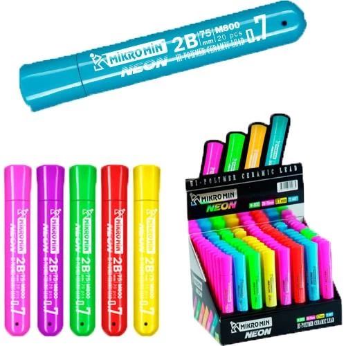 Kalem Ucu 0.7 Siyah Mikro Neon Kalem Ucu Siyah Renk 0.7 Uç - 2