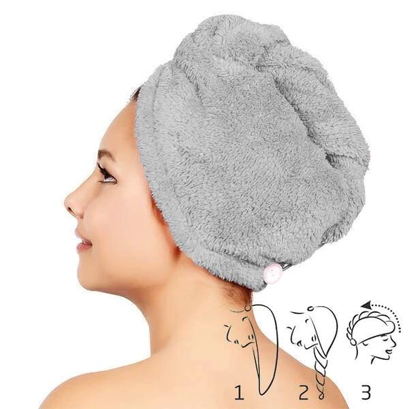 Grande Home Wellmop Saç Havlusu - 2