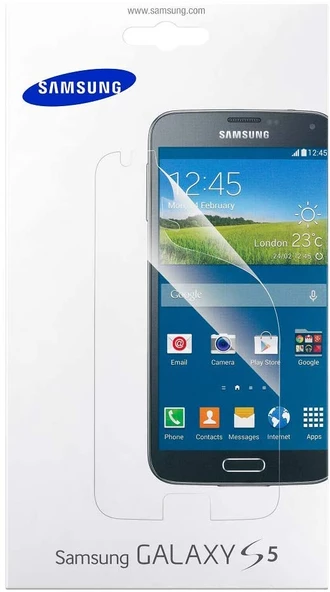 Samsung Galaxy S5 Orijinal Ekran Koruyucu ET-FG900CTEGWW